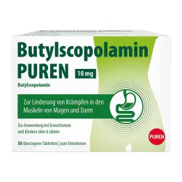 Butilskopolamin PUREN 10 mg tablete, 50 kom