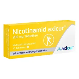Nikotinamid axicur® 200 mg tablete, 10 kom