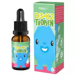 VITAMIN D3+K2 Otroške kapljice, 10 ml