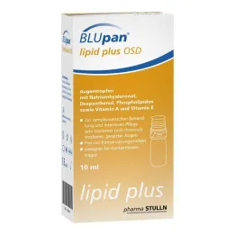 Blupan lipid plus Osd kapljice za oko, 1x10 ml
