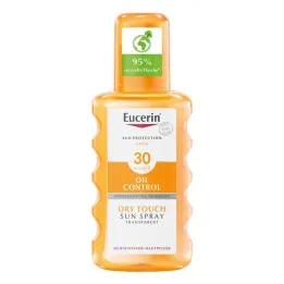 Eucerin Sun Oil Control Body prozorno pršilo LSF 30, 200 ml