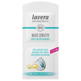Lavera osnova občutljive maske Q10, 2x5 ml