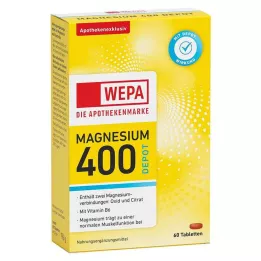 WEPA Magnezij 400 DEPOT+B6 tablete, 60 kos