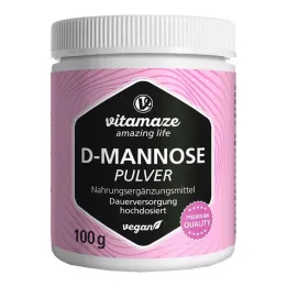 D-manoza v prahu visoko dozirana veganska, 100 g