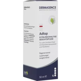 DERMASENCE Adtop ekstra bogata negovalna krema za obraz, 50 ml