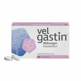 Velgastin žvečljive tablete za napenjanje, 20 kom