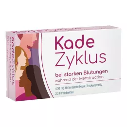 KADEZYKLUS za močne krvavitve med menstruacijo 400 mg FTA, 20 kos