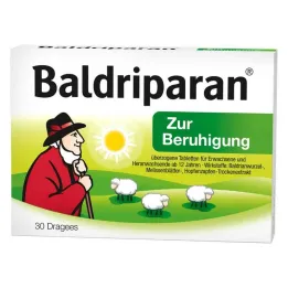 Baldriparan tablete obložene za pomiritev, 30 kom