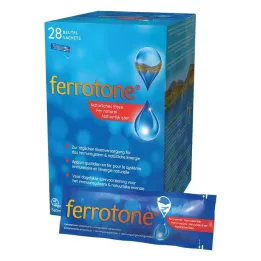 Ferrotone vrečka iz naravnega železa, 28X20 ml