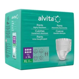 Inkontinenčne hlače Alvita maxi xl, 14 kos