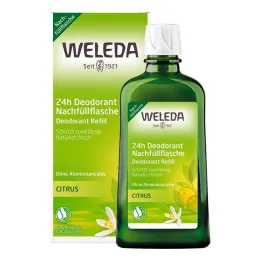 Weleda Citrus Fresh Deo Spray polnilna steklenička, 200 ml
