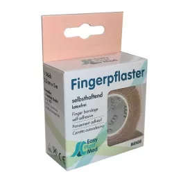 UM EASYPLAST Obliž na prste samolepilni 2,5 cm x 5 m bež, 1 kos