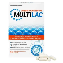 Multilac Synbiotic gastrorezistentne kapsule, 10 kos