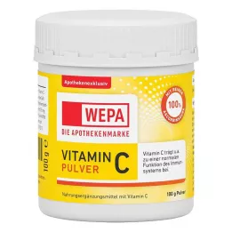 WEPA Vitamin C v prahu pločevinka, 100 g