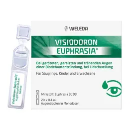 Visiodoron Euphrasia kapljice za oko v monodozah, 20X0,4 ml