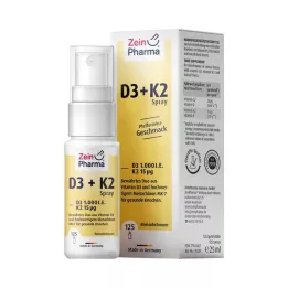 VITAMIN D3+K2 1000 ie pršilo, 25 ml