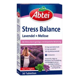 Abbey Stress Balance sivka + melisa tablete Tf (30 kosov)