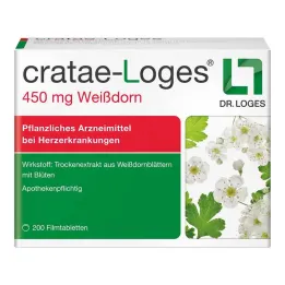 cratae-Loges 450 mg glog filmsko obložene tablete, 200 kos