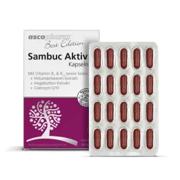 BEST EDITION Sambuc Active trde kapsule, 60 kos
