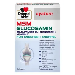 Doppelherz MSM Glukozamin sistem kapsule, 60 kos