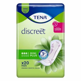 TENA® diskretne vložke Mini Plus za inkontinenco, 20 kosov
