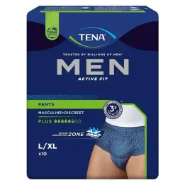 TENA® MEN ACTIVE FIT Plus Pants blue L/XL za inkontinenco, 10 kosov