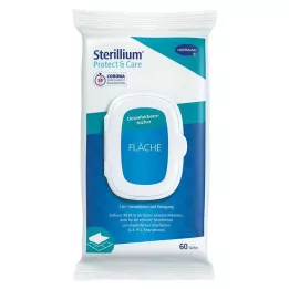 STERILLIUM Protect & Care dezinfekcijski robčki za površine, 60 kos