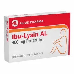 Ibu-Lysine AL 400 mg filmsko obložene tablete, 10 kos