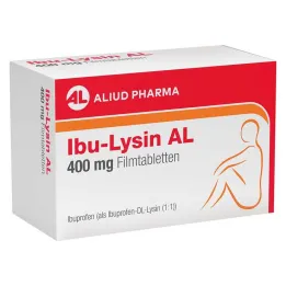 Ibu-Lysine AL 400 mg filmsko obložene tablete, 50 kos