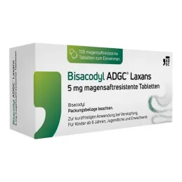 Bisacodyl ADGC® Laxans 5 mg gastrorezistentne tablete, 100 kos