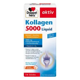 Doppelherz Collagen 5000 tekoče palčke, 14X10 ml