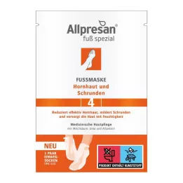Allpresan Foot Special Number 4 maska za noge (1 paket)