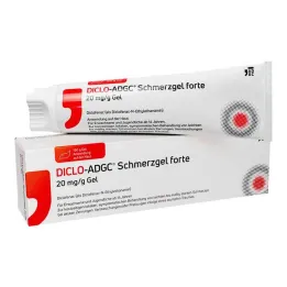 DICLO-ADGC® protibolečinski gel forte 20 mg/g, 150 g