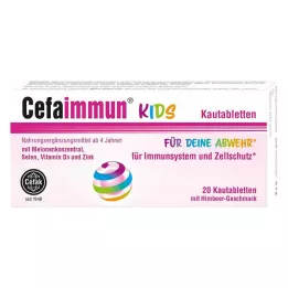 CEFAIMMUN KIDS Žvečljive tablete, 20 kom