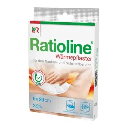 Ratioline toplotni obliži za vrat/ramo 9x29 cm, 3 kosi