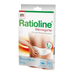 Ratioline toplotni pas za hrbet 10,5x115 cm, 3 kosi