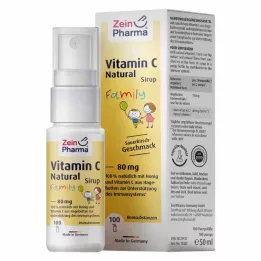 VITAMIN C NATURAL 80 mg družinski sirup, 50 ml
