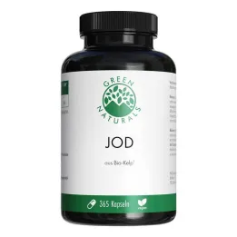 Green Naturals Jod iz bio alg 200 µg kapsule, 365 kosov