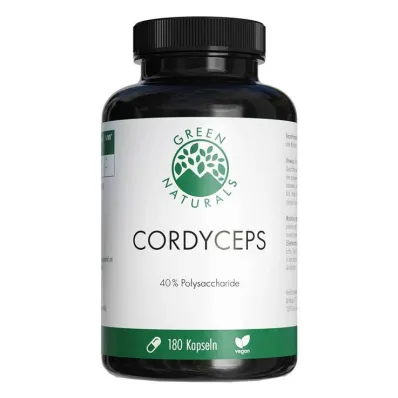 Green Naturals Cordyceps sinensis kapsule, 180 kos Green Naturals Cordyceps sinensis kapsule, 180 kos