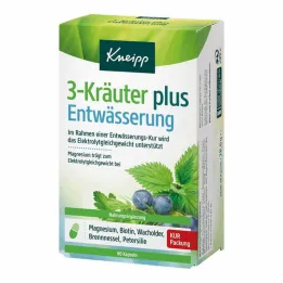 Kneipp 3-zelišča plus drenažne kapsule, 60 kos