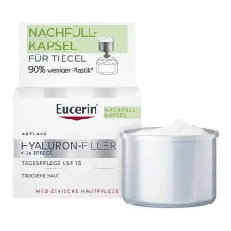 Eucerin Hyaluron-Filler dnevna krema za suho kožo z LSF 15, 50 ml