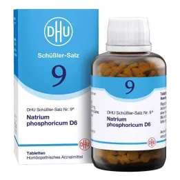 DHU Schüßlerjeva sol št. 9 Natrum phosphoricum D6 tablete, 900 kos