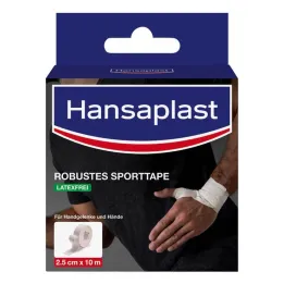 Hansaplast robusten športni trak 2,5 cmx10 m bel, 1 kos