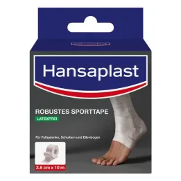 Hansaplast robusten športni trak 3,8 cmx10 m bel, 1 kos