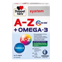 Doppelherz A-Z + Omega-3 all-in-one system kapsule, 30 kosov