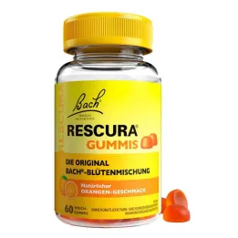 Bach Flowers Original Rescura Gummies Orange, 60 kos