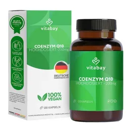 Coenzyme Q10 Ubiquinone Complex 200 mg veganske kapsule, 120 kos