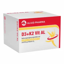 D3 + K2 Vit AL 4000 IE / 80 µg kapsule, 90 kosov