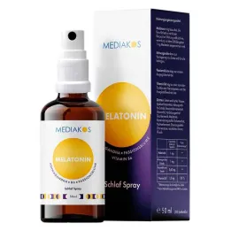 Melatonin Ashwagandha Mediakos sprej za spanje veganski, 50 ml