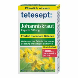 Tetesept šentjanževka 500 mg kapsule, 60 kom